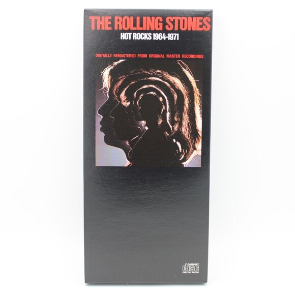 The Rolling Stones Hot Rocks 1964-1971 Empty CD Longbox 1986 NO DISCS NO JEWEL - Picture 1 of 6